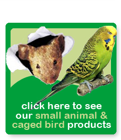 Click to see our small animal & caged bird products